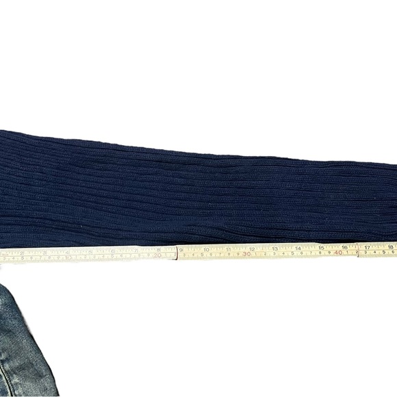 Vintage Guess Jean Denim Jacket Blue Knot Long Sleeve Women's Size X-Large - Picture 14 of 14